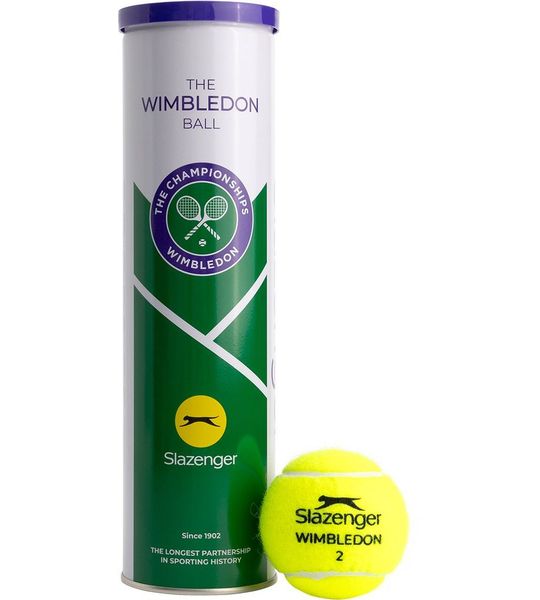 Slazenger- Wimbledon- 4 ball tin