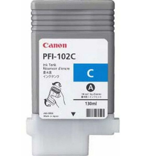 Canon PFI-102 cyaan