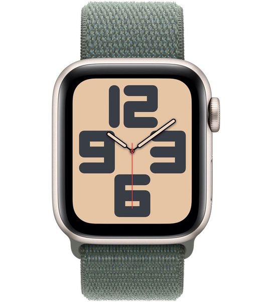 Apple Watch SE 2024 40mm Starlight Sport Loop