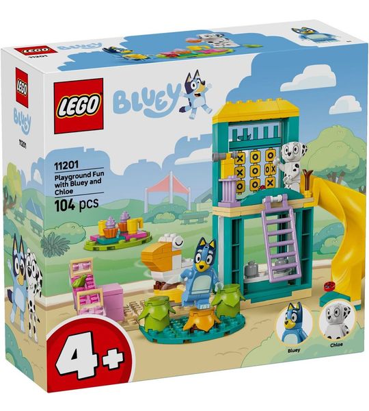 LEGO® Bluey: Bluey en Chloé in de Speeltuin Bouwset - 11201