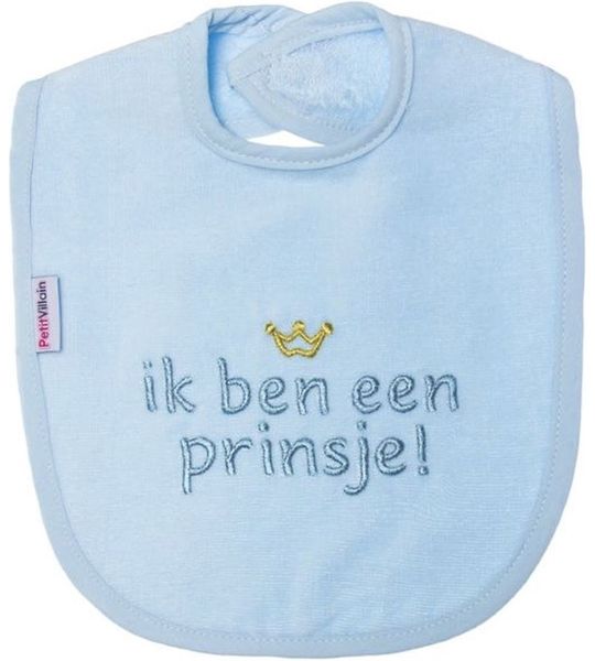 Slabber Petit Villain Ik Ben Een Prinsje Blauw