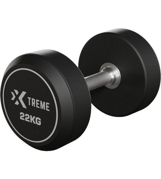 Xtreme Fitness Rubber Dumbbell 22kg (set)
