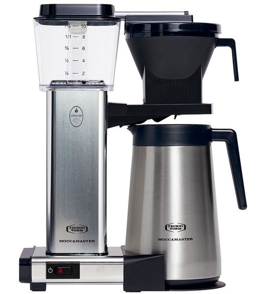 Moccamaster KBGT 741 Koffiefilter apparaat Zilver