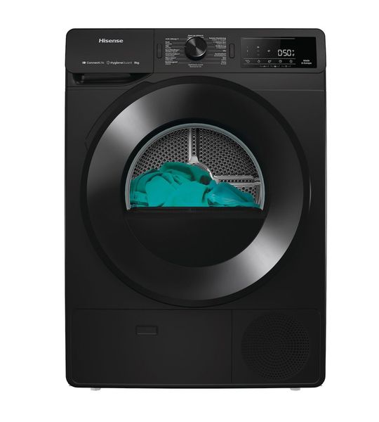 Hisense DH3V800UB/BLX Warmtepompdroger Zwart