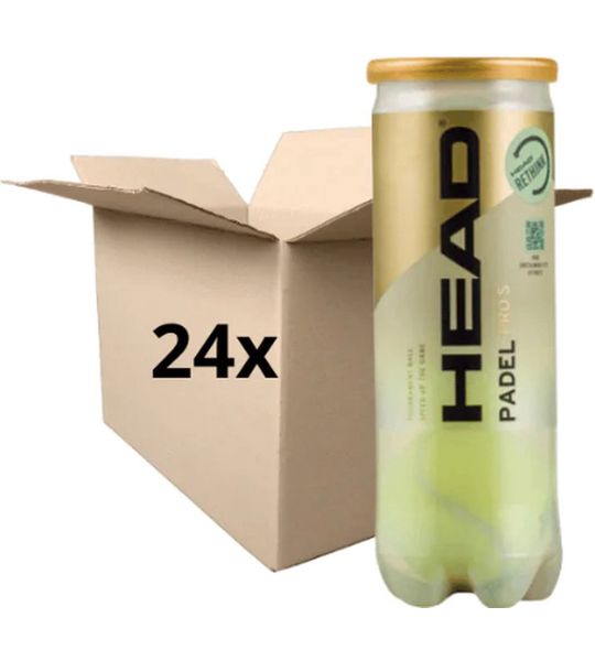 Head - Pro S - Padel Ballen - 24 Kokers