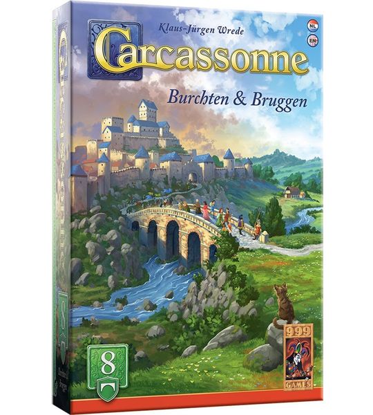 Carcassonne: Burchten&Bruggen Uitbreiding - Bordspel
