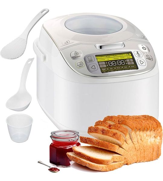 Veltro® Broodbakmachine - Broodsnijmachine - Broodbakmachines - Wit