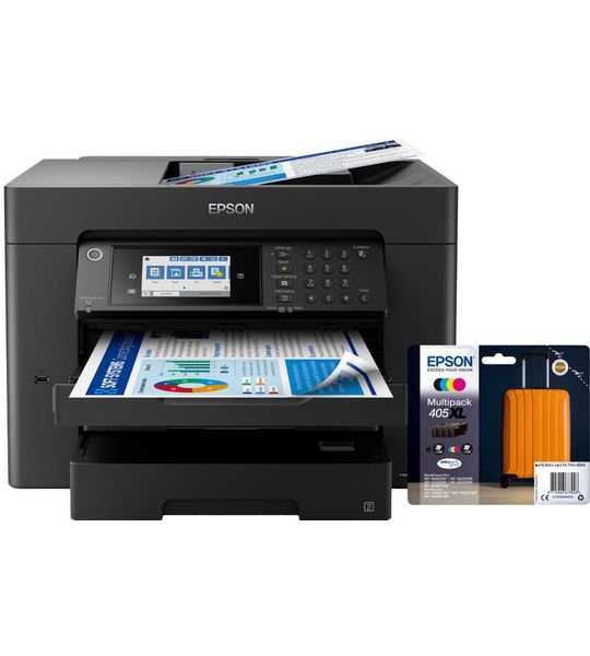 Epson WorkForce WF-7840DTWF + 1 set extra inkt