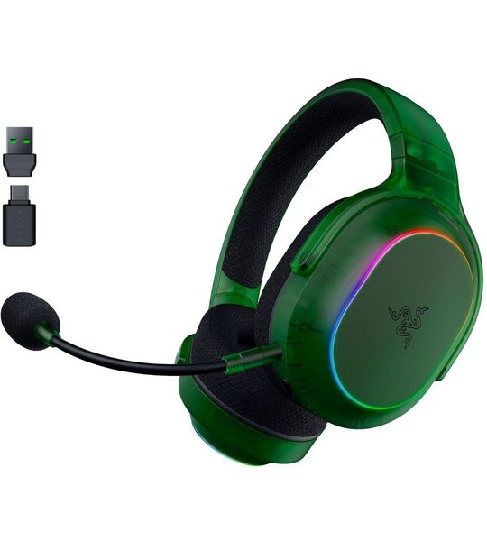 Razer Barracuda X Chroma Wireless Phantom Green Edition Gaming-headset Groen