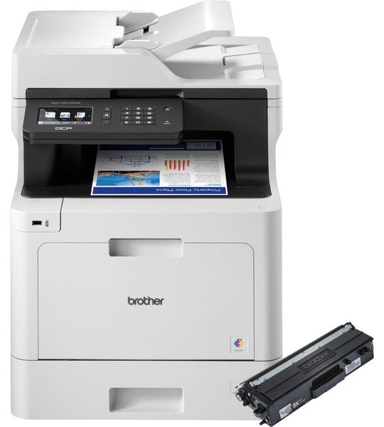 Brother DCP-L8410CDW + 1 extra zwarte toner