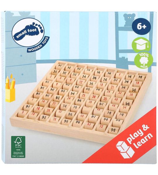 Small Foot - Houten Bord Rekenen Vermenigvuldigen