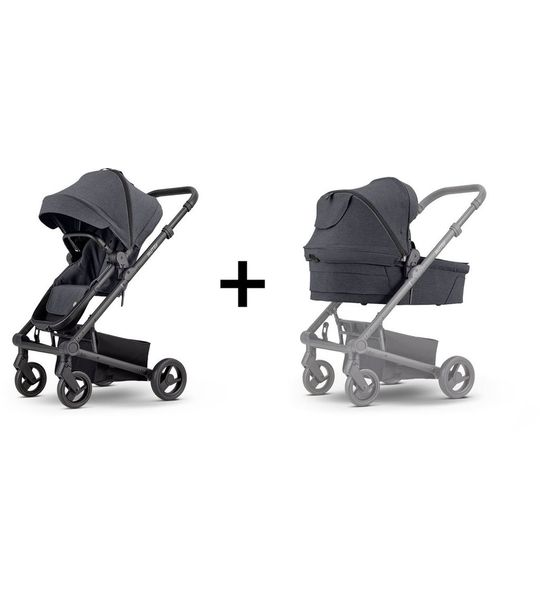 Kinderwagen Mutsy Nexo+ Complete Black/Black