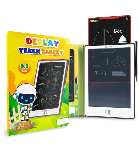 Deplay Tekentablet 85" Grafische Tablet Geel/wit
