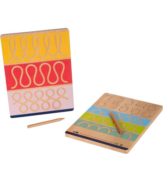 Small Foot - Houten Schrijfbordset voor Schrijftraining