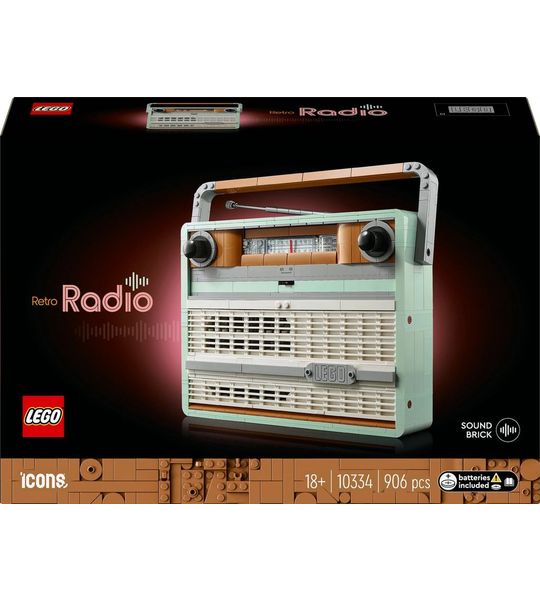 LEGO Retro draagbare radio - 10334