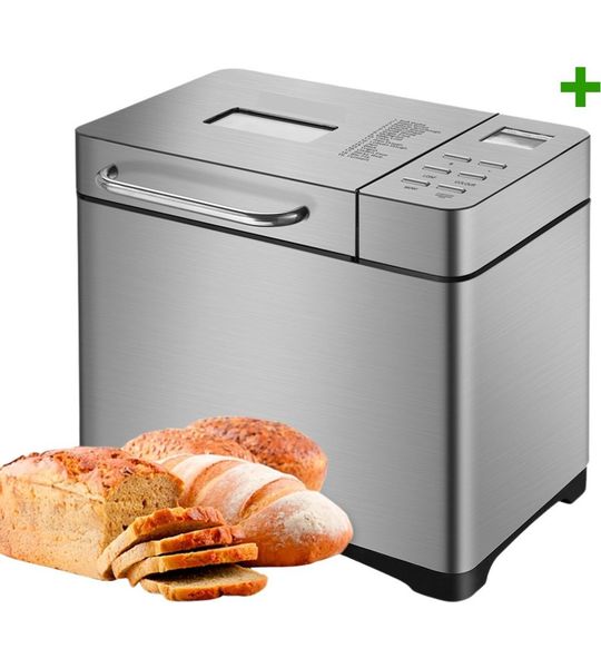 Bolture Broodbakmachine - Broodmachine - 1000 gram - 19 in 1 - 650W