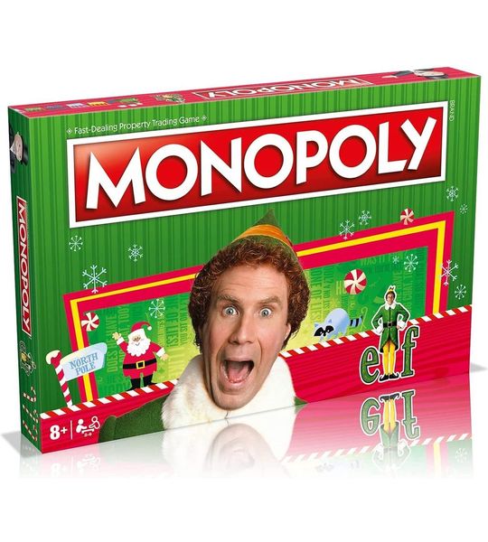 Elf Monopoly Board Game, Engelstalig