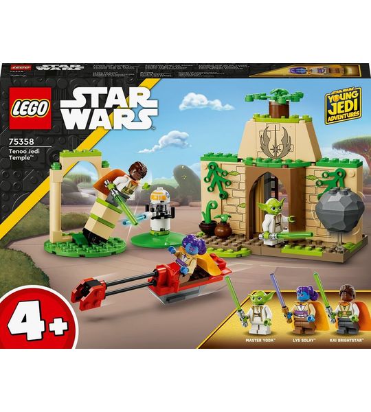 LEGO Star Wars Tenoo Jedi tempel Set met Yoda Figuur - 75358
