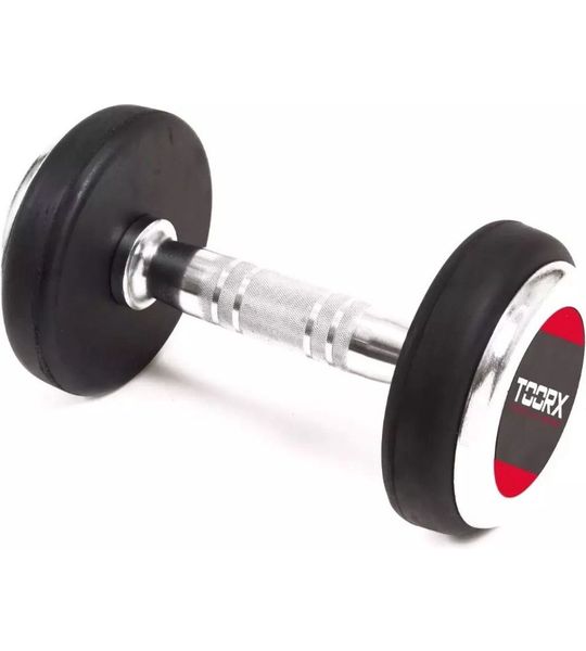 Toorx Fitness MGP Professional Rubber Dumbbell - per stuk - 6 kg