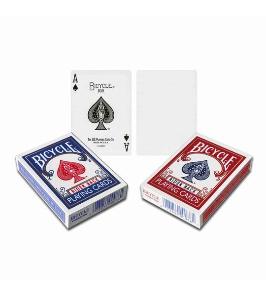 Bicycle goochelkaarten Magic Cards Blanco Index - speelkaarten.