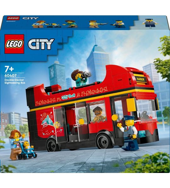 LEGO City Toeristische rode dubbeldekker 60407
