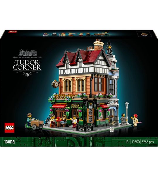 Lego Icons 10350 - Hoekpand in tudorstijl - Tudor Corner