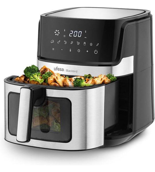 Ufesa BLACKBIRD Airfryer 6.5 liter 1700 Watt