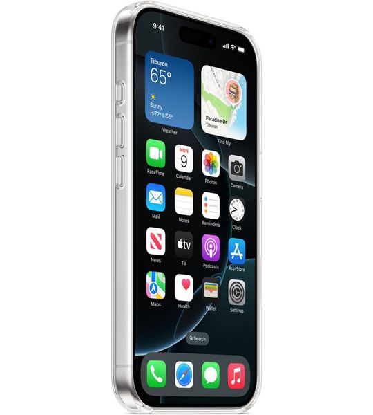 Apple Magsafe Cover Voor Apple Iphone 16 Pro Max Transparant