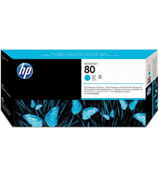 HP 80 printkop cyaan