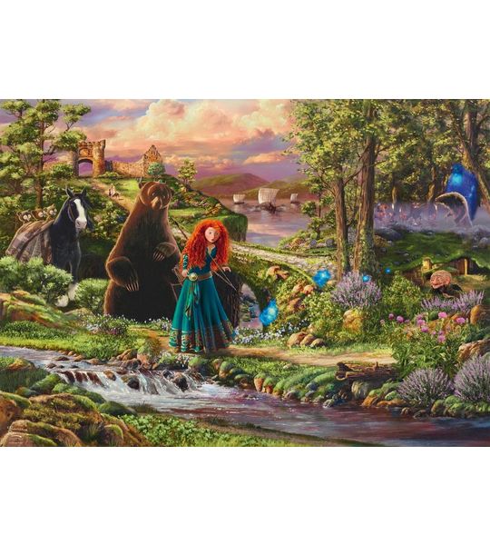 Disney, Brave, Merida,1000 stukjes - Puzzel