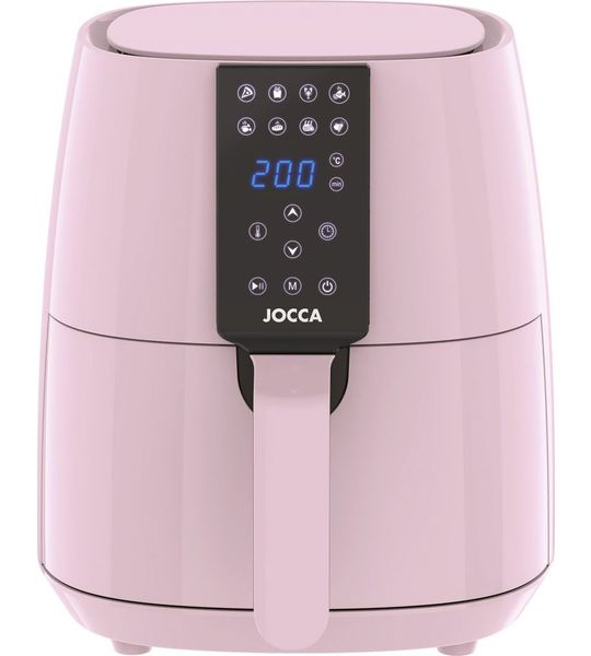 Jocca Sweet 2326P Airfryer - Heteluchtfriteuse - - 3.8 Liter - 1450 Watt - Roze