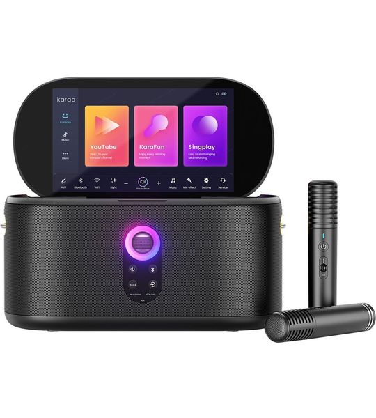 Ikarao Shell S1 Partyspeaker Zwart