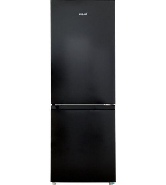 Exquisit KGC232-60-010CB Koel-vriescombinatie Zwart