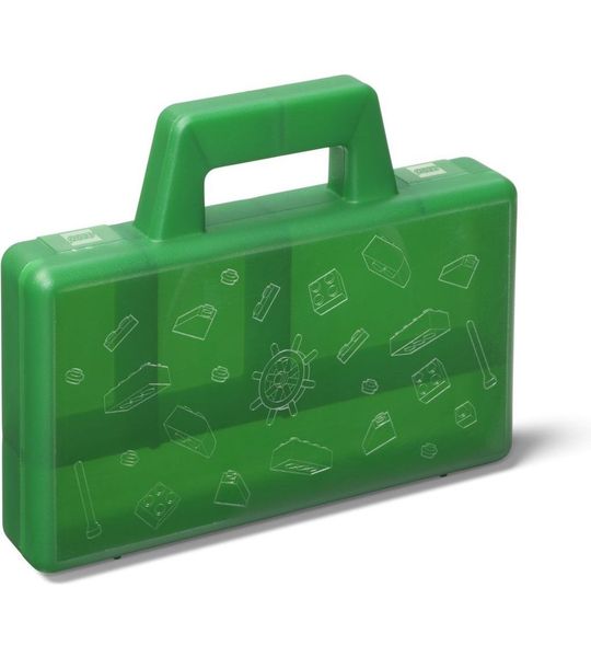 LEGO - Sorteerkoffer To Go - Polypropyleen - Groen