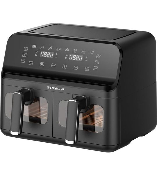 Hetelucht Friteuse Dubbel