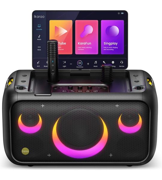 Lenco BREAK X1 karaoke systeem Bluetooth speaker