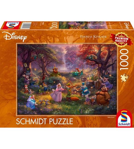Schmidt Spiele 58040, 1000 stuk(s), Stripfiguren, 12 jaar