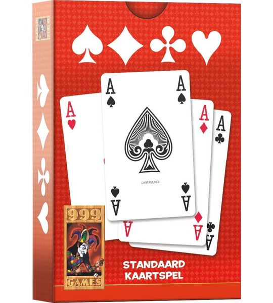 Standaard Kaartspel Rood - Kaartspel