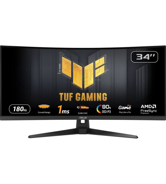 Asus Tuf Gaming Vg34vq3b - 34 Inch 3440 X 1440 (wqhd) 1 Ms 180 Hz
