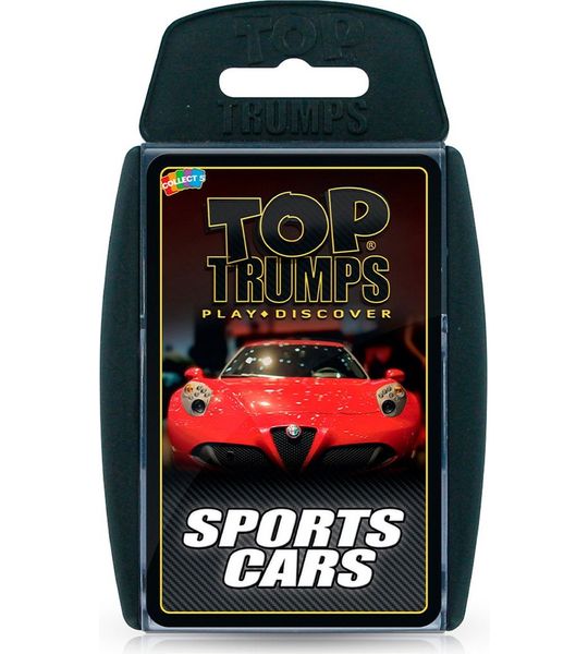 Winning Moves Sports Cars - Kaartspel - Top Trumps - Engels