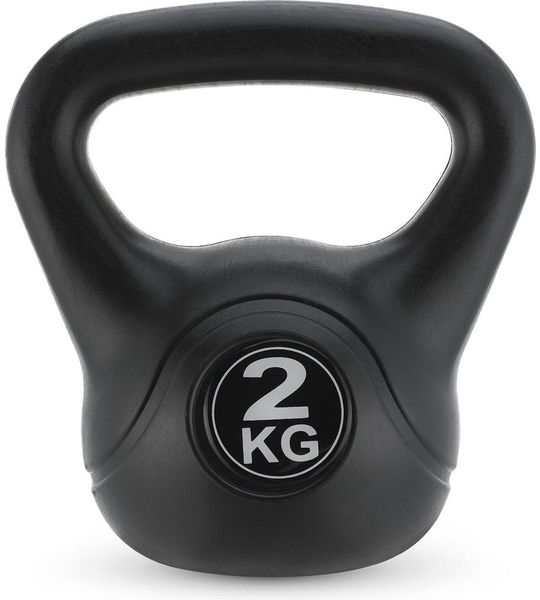 Gymtek® Kettlebell Dumbbell - 2kg - Kettlebell, Halter, Balgewicht