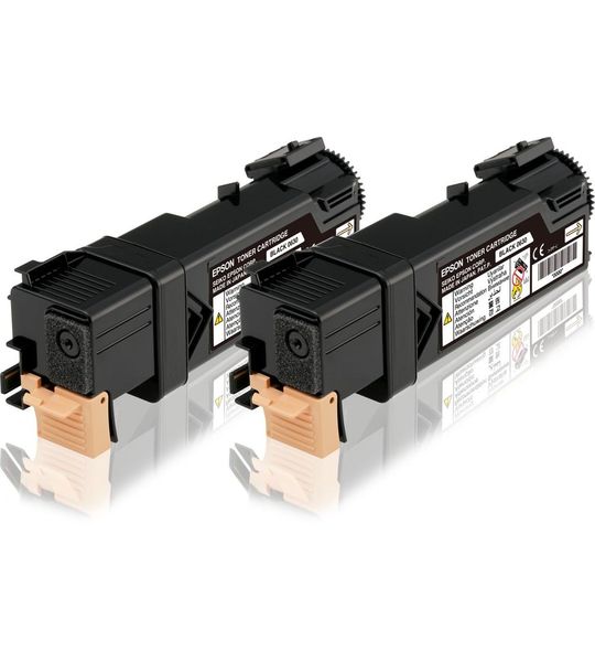 Epson C2900 twinpack zwart