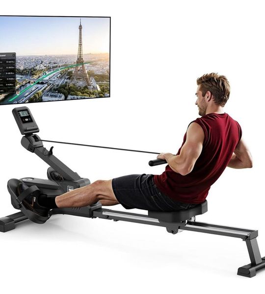 Roeiapparaat - Fitnessapparatuur Voor Thuis - Crosstrainer - Zwart