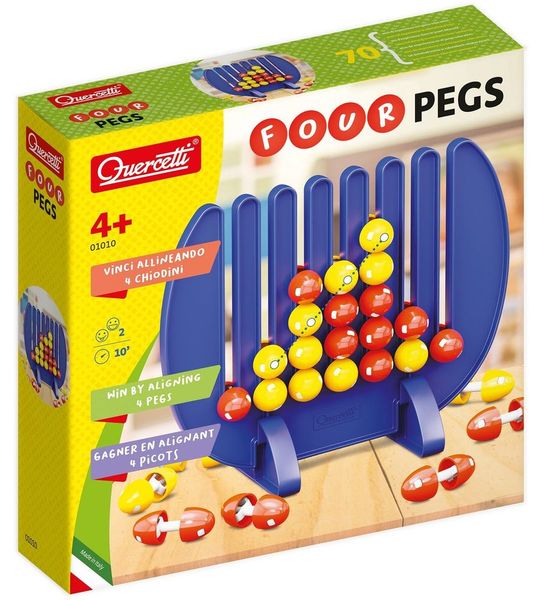 Quercetti Vier op een Rij Bordspel