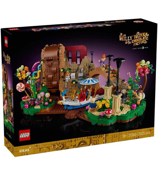LEGO Ideas Willy Wonka en de Chocoladefabriek - 21360