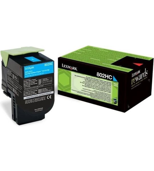 Lexmark 80C2HC0 cyaan