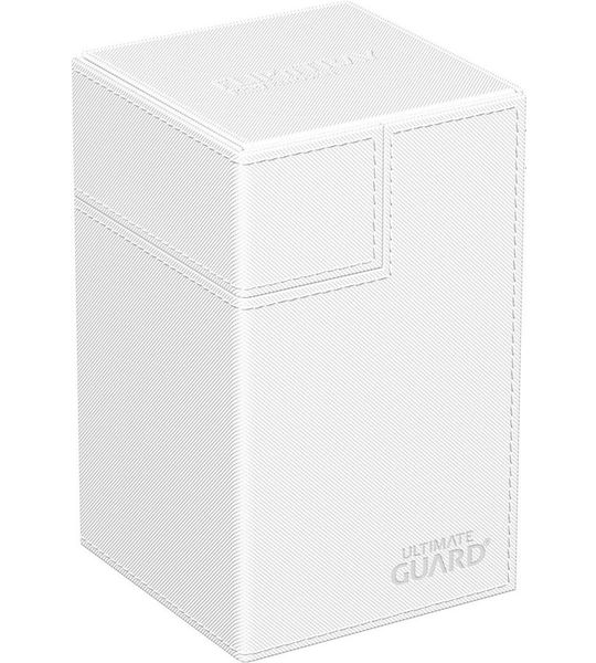 Ultimate Guard Ultimate Guard Flip'n'Tray 100+ Xenoskin - White Card Boxes