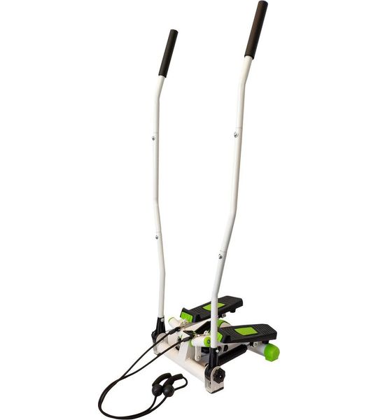 Stepper Crosstrainer - Groene Aluminium Stepper met Elastische Trainer