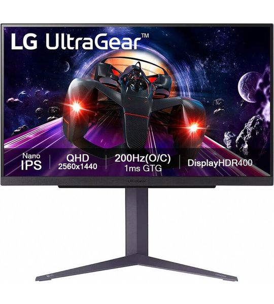LG Ultragear 27gs85q-b.aeu - 27 Inch 2560 X 1440 (quad Hd) 1 Ms 200 Hz