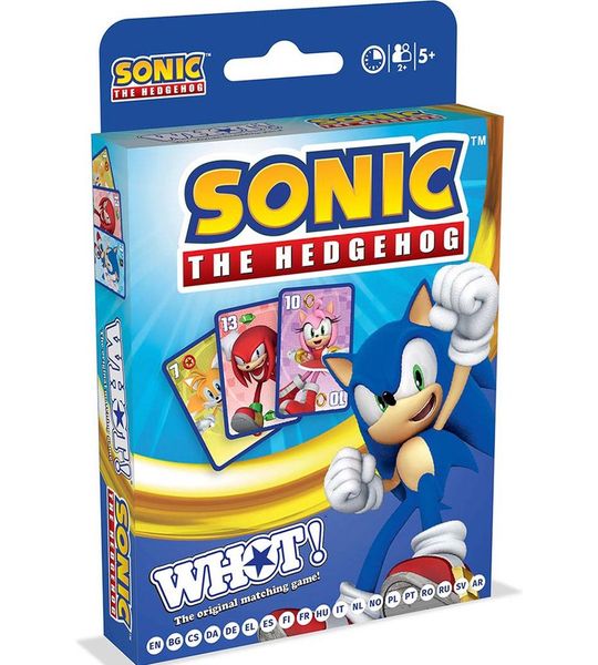 Winning Moves Sonic the Hedgehog - Speelkaarten - WHOT! (Meertalig)